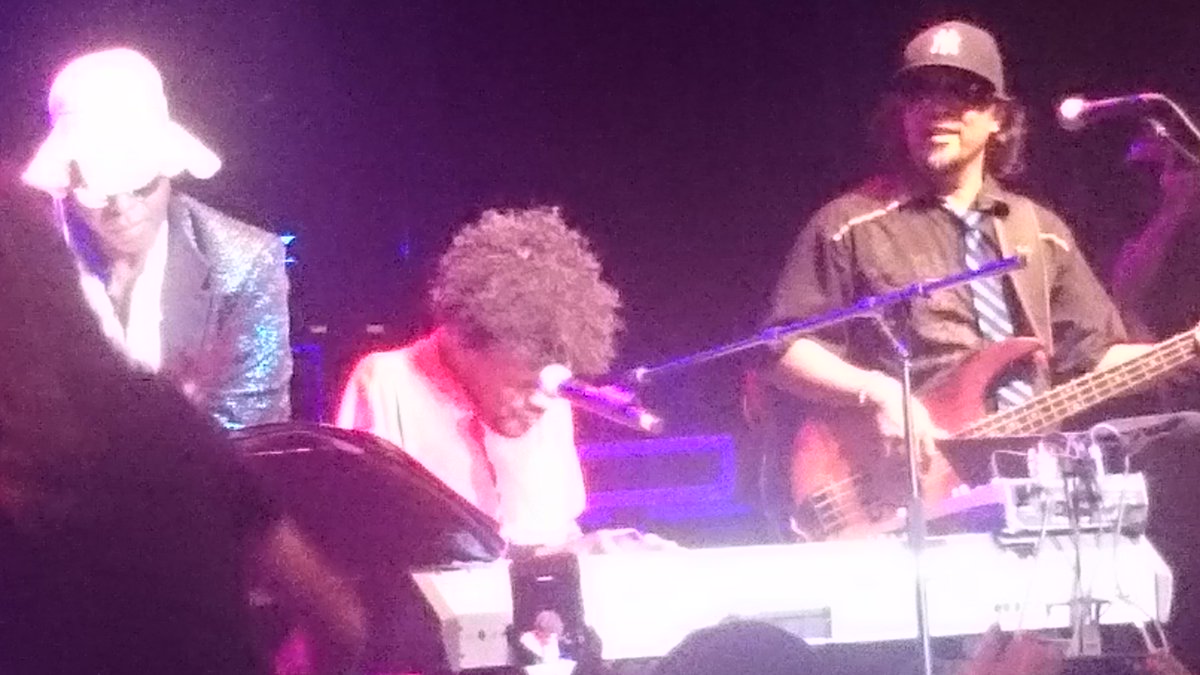 Still can't believe Sly joined <a href="/TheFamilyStone2/">The Family Stone</a> @CountBasieThtr last night! One of the best gigs I have EVER been to!