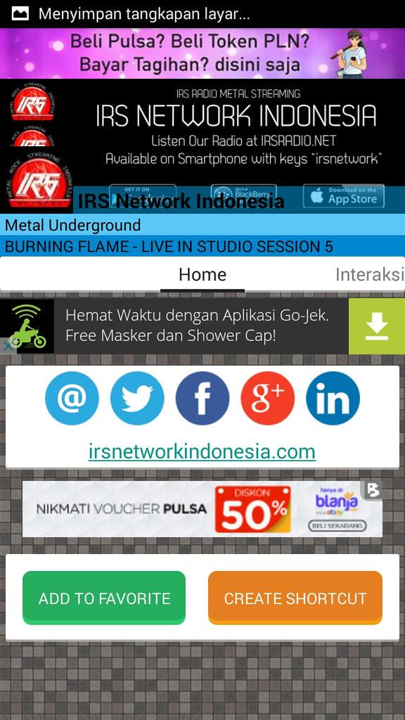 #nowstreaming TAYANG ULANG #IRSLIVEINSTUDIO Session V bersama <a href="/BurningFlame04/">Burning Flame</a> on irsradio.net