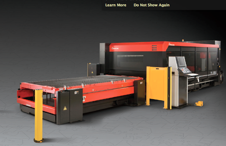 Look what is arriving this week at Hillary!!! Our new @AmadaMiyachi laser cutting system!
