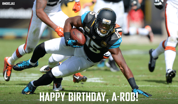 To wish a Happy Birthday!

Check out 15 pics of No. 15:  