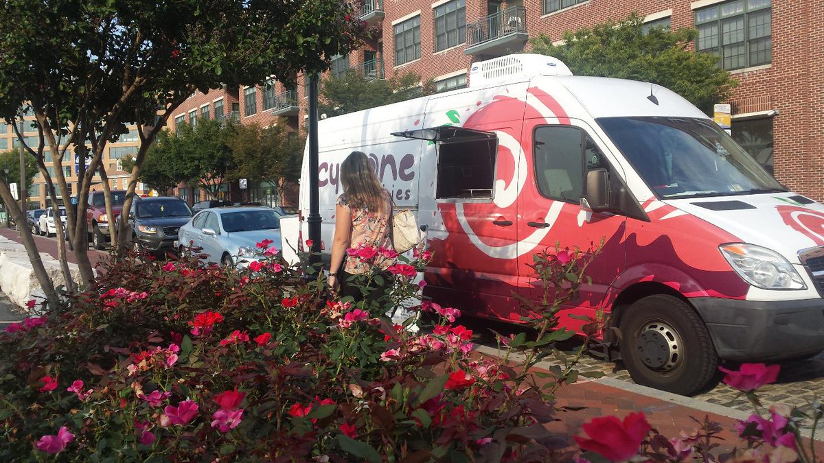 Beautiful day in Fells Point...parked at Thames &amp; Caroline!!!!!