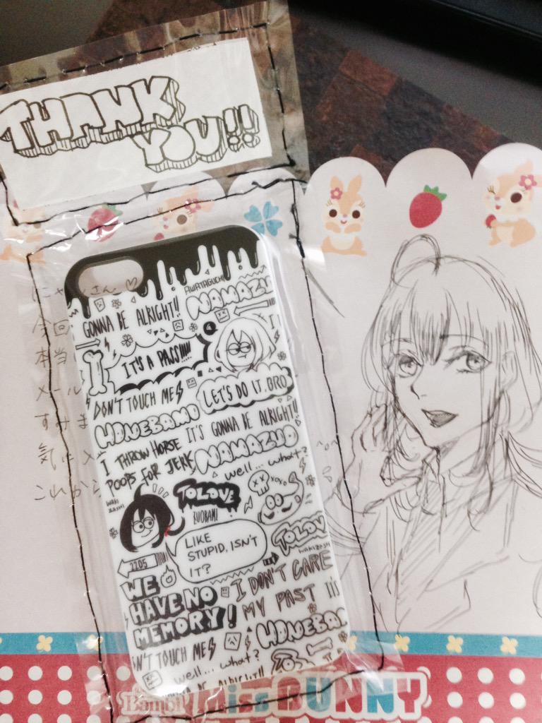 ずおばみちゃんiPhoneケース届いた～♡みるおさんのずおたゃんも頂きました\(  ˆoˆ )/\( ˆoˆ  )/ 