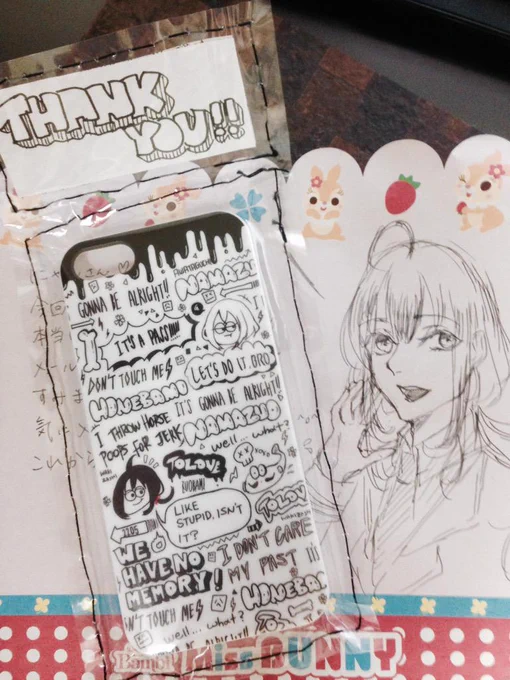 ずおばみちゃんiPhoneケース届いた～♡みるおさんのずおたゃんも頂きました\(  ˆoˆ )/\( ˆoˆ  )/ 