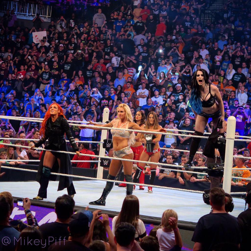 MsCharlotteWWE's tweet image. This is OUR House &amp;amp; we will be Lass-Kicking with FLAIR to the top of the mountain! #PCB #Raw