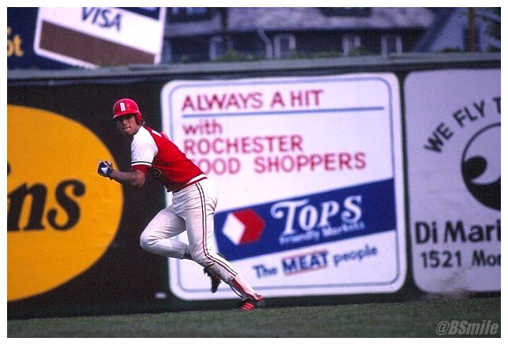 Happy 55th Birthday Cal Ripken! Here he is running hard for the Rochester Red Wings in 1981  