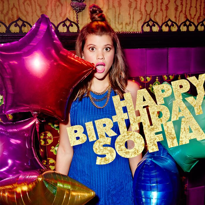 HAPPY BIRTHDAY to our Material Girl, Sofia Richie!    