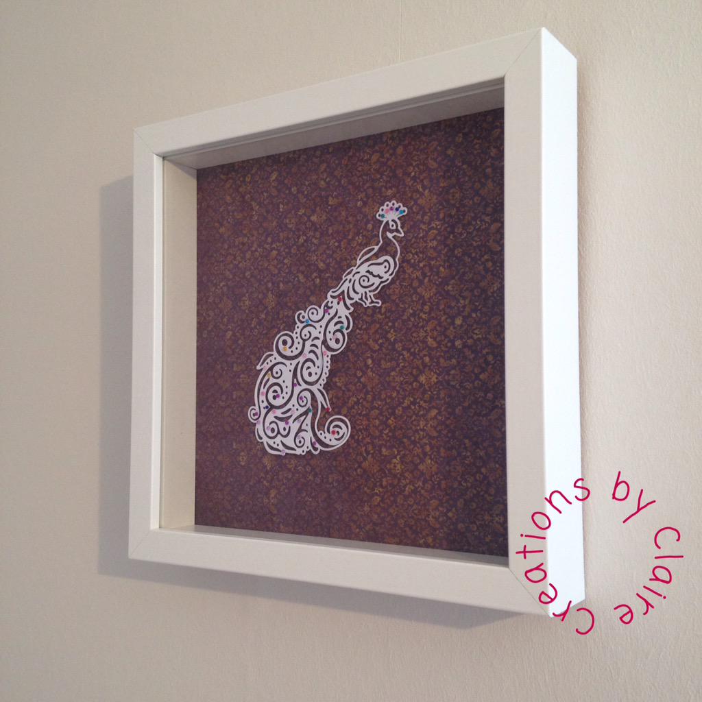 🎀🎀brand new🎀🎀
Beautiful #peacock #frame 
Only one available! 
Contact us to purchase!