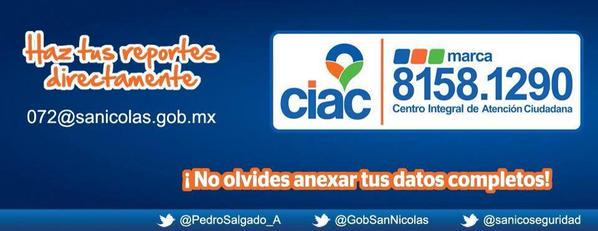 pedrosalgado_sn's tweet photo. Buenos días, excelente #Lunes, estamos listos para recibir tus reportes. #CIAC @veromireles @El_Moru @MAGNRV12 http://t.co/nTzfP6Y21N