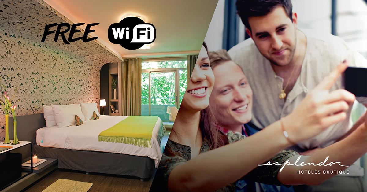 Keep your social networks updated on every one of your adventures! Enjoy free internet during your stay!