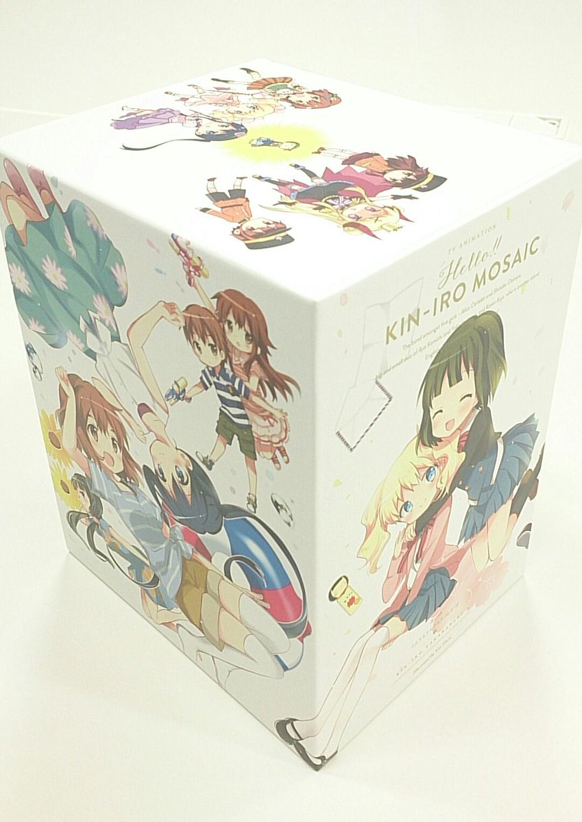 アニメ きんいろモザイク 8月26日は ハロー きんいろモザイク Blu Ray Dvd Vol 3発売です もうすぐですね 原悠衣先生描き下ろしイラストの全巻収納boxが付いてますよ Kinmosa Http T Co Rscua65b15 アニメ きんいろモザイク 8月26日は ハロー きんいろモザイク Blu Ray Dvd Vol 3発売です もうすぐですね 原悠衣先生描き下ろしイラストの全巻収納boxが付いてますよ Kinmosa Http T Co Rscua65b15