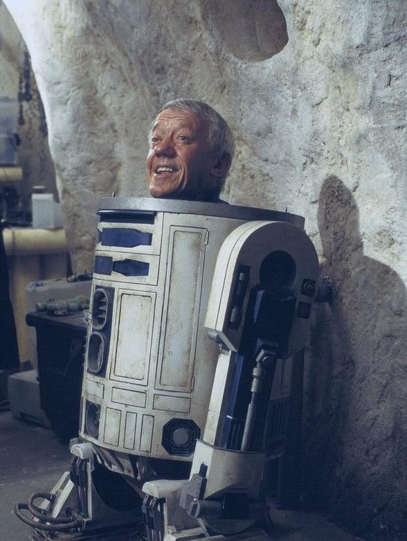 Happy birthday to actor Kenny Baker (R2-D2) 
