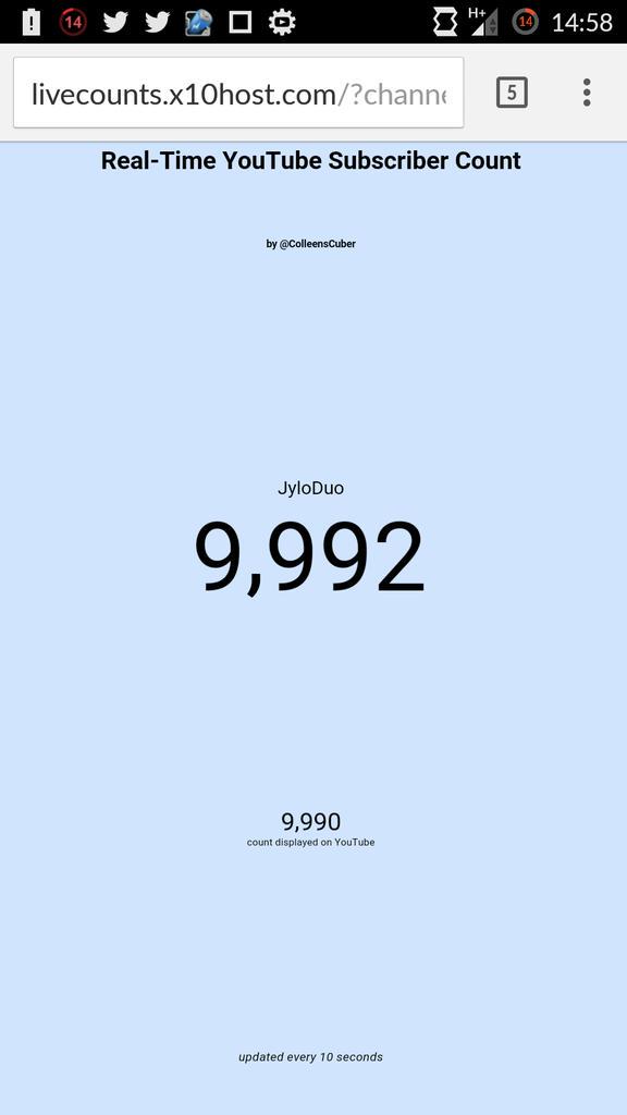 MatthewFoxAF's tweet photo. Hey go sub @ObeyJylos right now! Almost at 10k! Here's a link https://t.co/O9q0PoTrSr 🔥 Now you got no excuse. 😉 http://t.co/5AXcqseZKV