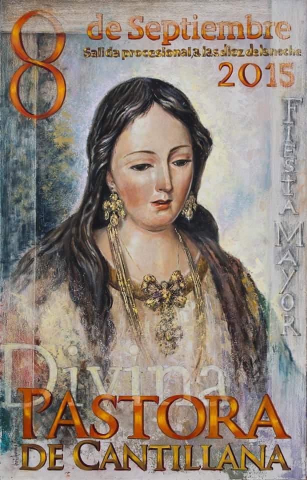 PastoraDeUtrera's tweet photo. Cartel anunciador Salida Procesional @_Divina_Pastora #Cantillana #8Septiembre http://t.co/bOvVbxhtwW