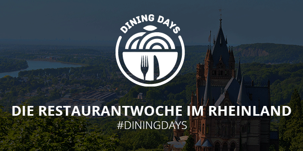DiningDays's tweet image. Der Countdown hat begonnen! Sichert euch jetzt exklusiv 5€ Rabatt auf euer Menü: goo.gl/vcTFsm #rheinland