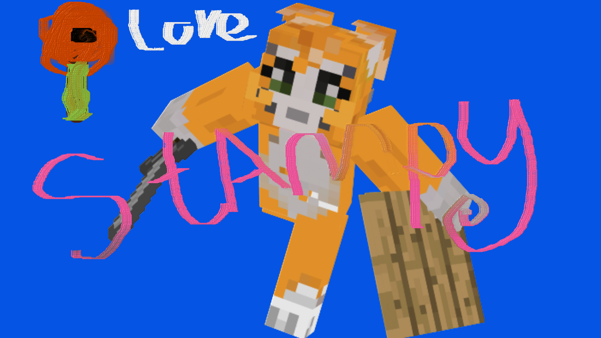 explodingduck02's tweet photo. @stampylongnose  me and my friend ben created for you because we love cake! http://t.co/u5z3RuZXfS