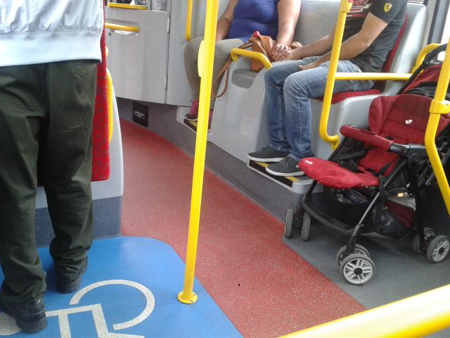 TransportForAll's tweet photo. #KnowYourRights What to do if the Wchair priority space is occupied by a buggy? Find out https://t.co/81Ay1SfXhS https://t.co/bnZCHpsa2J