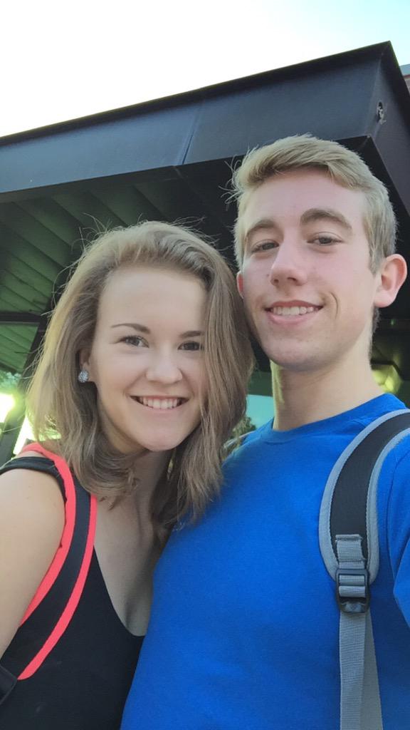CGTrey_3's tweet photo. First day of class 😛😊 @AmberKristin1 #tarleton19 @Tarleton19 http://t.co/IFkGLEFMSz