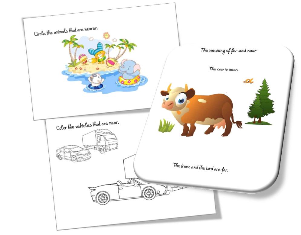 Click Me Today Far Near Worksheets Free Activities Coloring Pages Http T Co Spggl4ypyu Kindergarten Place Farnear Cards Http T Co Vzsy5pbtwh