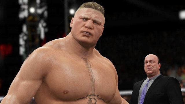 Shonthereaper's tweet image. What the fuck !!! Again brock lesnar looks so fuckin stupid not realistic like others !!! #pissed @WWEgames #WWE2K16