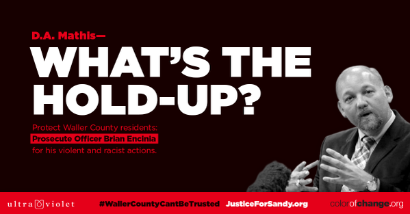 YourAnonNews's tweet photo. 42 days &amp; still no justice for Sandra Bland @wallercountyda @LorettaLynch @TheJusticeDept #WallerCountyCantBeTrusted http://t.co/oiry4a7PfT
