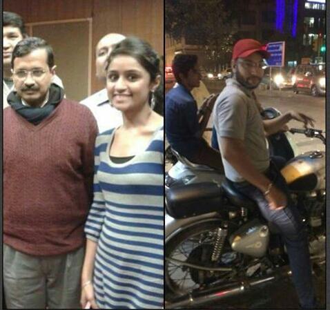 ShivaBhar's tweet photo. Youth Wing Of AAP की सदस्या जसलीन कौर से सर्वजीत सिंह नामक युवक पे बड़े ही फ़िल्मी अंदाज़ में छेड़खानी का आरोप लगाया http://t.co/Y8eMWSivJ4