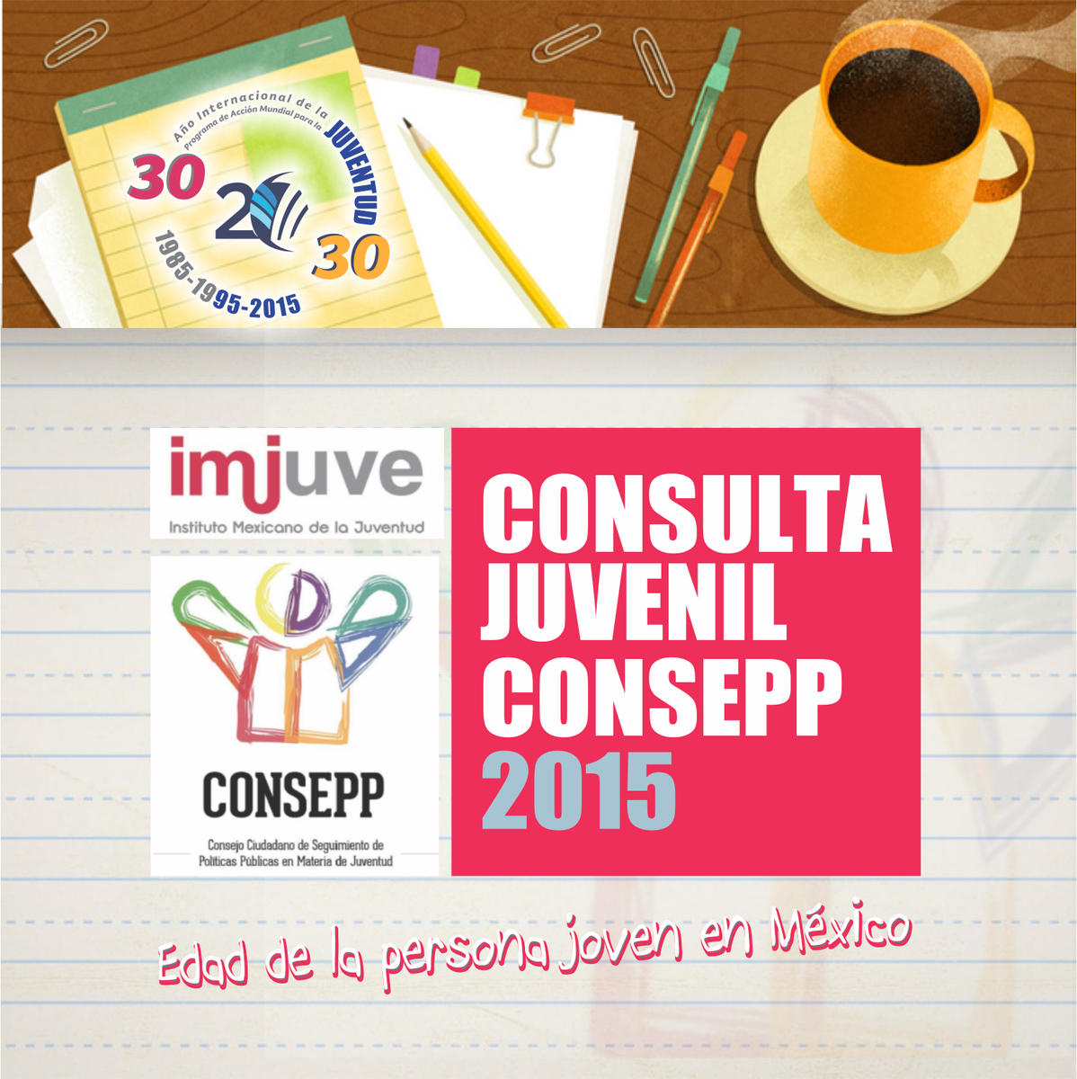 AleSilvaSoriano's tweet photo. Hoy lanzamos 1er CONSULTA JUVENIL 2015 @CONSEPP con @ImjuveMX http://t.co/u8zdT62CVr … ¿Nos ayudan RT? http://t.co/H2wV1ZsgoH