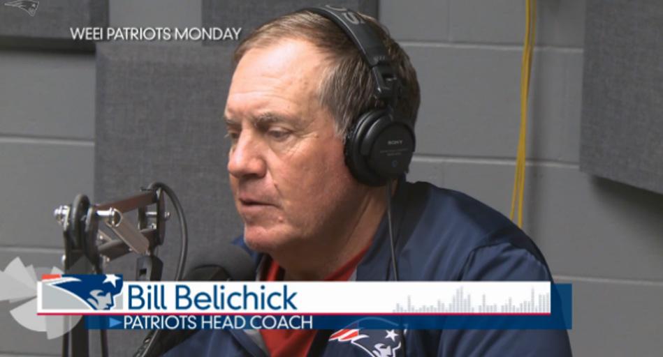 Patriots's tweet image. Listen to #Patriots head coach Bill Belichick talking about Reggie Wayne today on @WEEI: patriots.com/video/2015/08/…