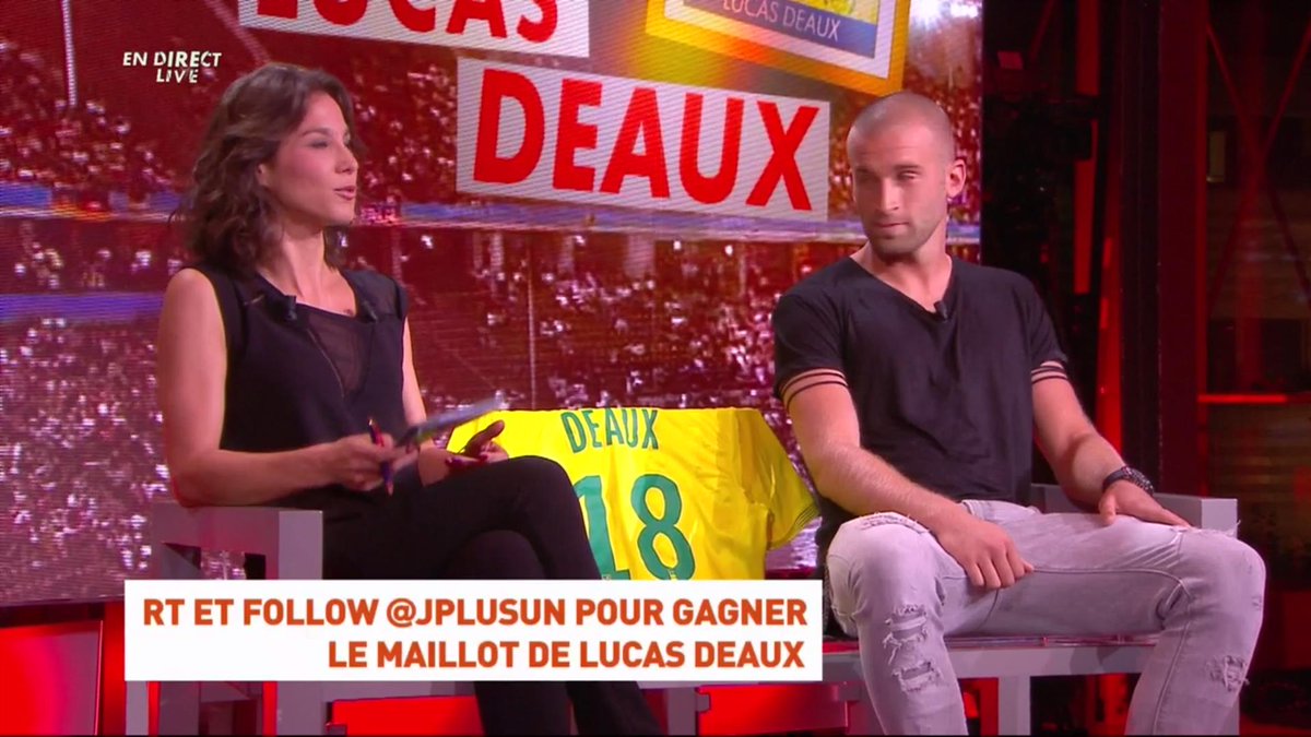 RT+ Follow pour gagner le maillot de <a href="/LucasDeaux/">Lucas Deaux</a> ! #Jplus1