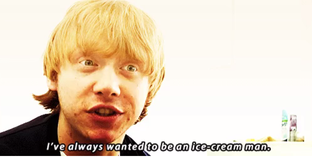 He\s 27?! Happy 27th birthday, Rupert Grint!  