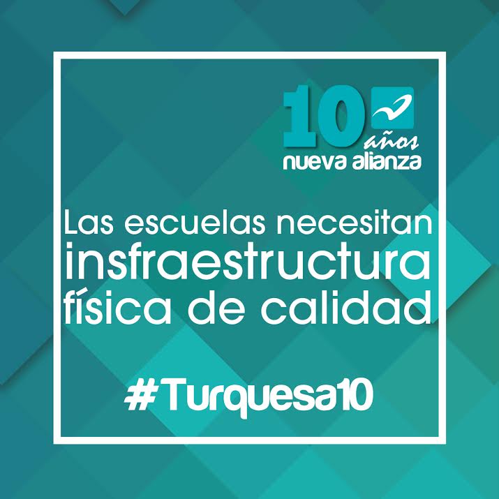 fuerza_turquesa's tweet photo. Prioritario: tener escuelas dignas y ofrecer educación de calidad. #Turquesa10 http://t.co/L7tF2xv9L8
