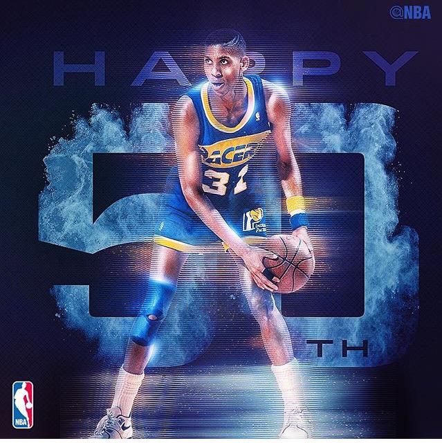 Happy birthday to the Reggie miller! 