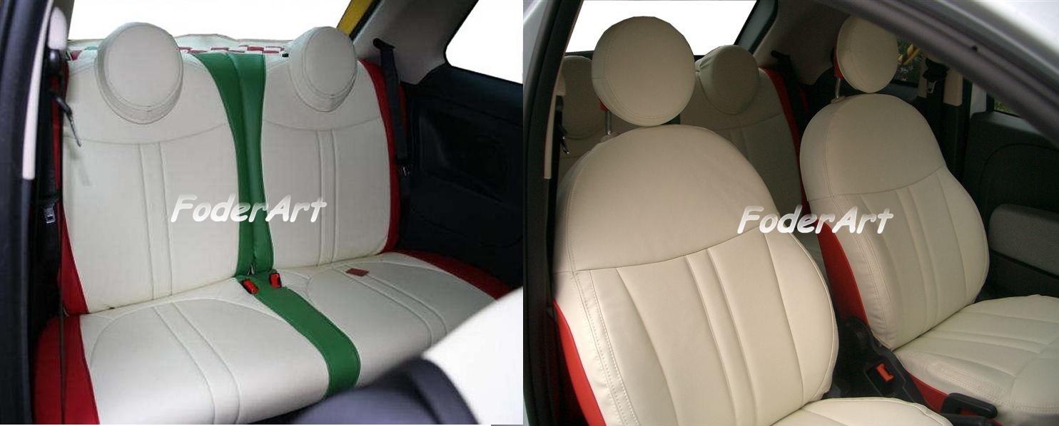Fiat 500 sport seat covers deals
