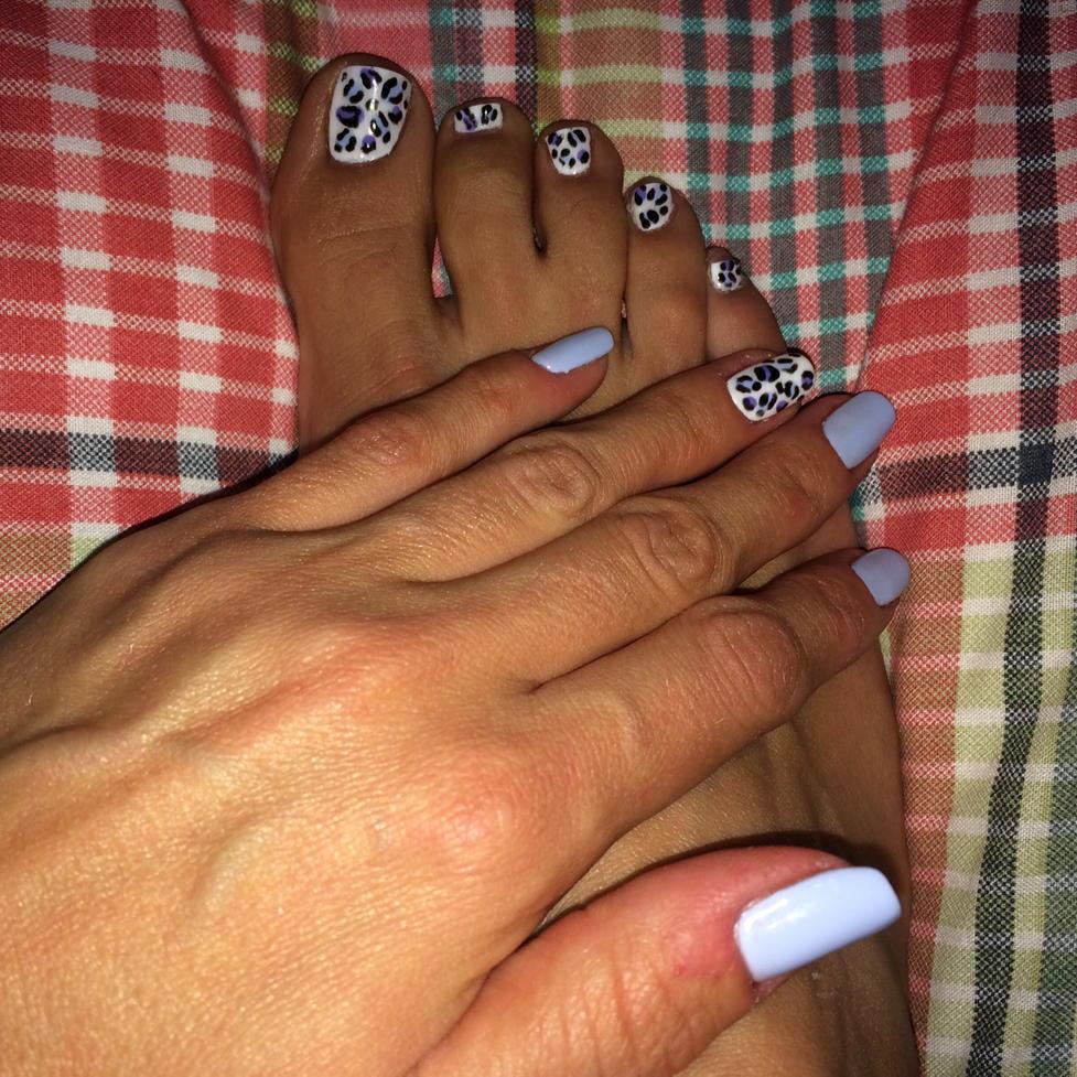 Animal design on myself by myself😍