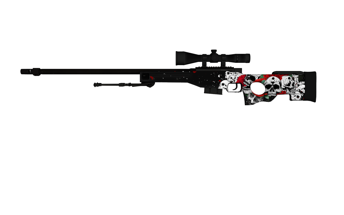 bytesworld's tweet photo. Work in progress: @csgo_dev "Deadly Rose" AWP Skin. http://t.co/qFmfzTlxoM