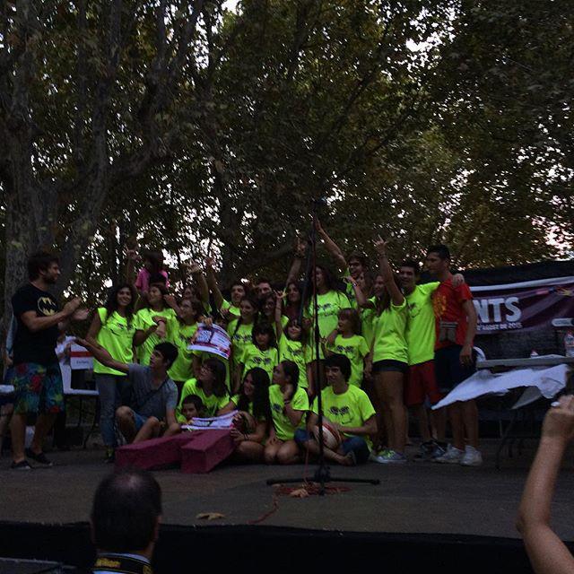 Menció especial a la originalitat, carrer Alcolea de Baix #fmsants #festaona #instagram August 24, 2015 at 08:34PM
