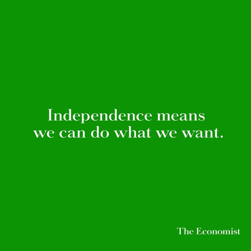 TheEconomist's tweet photo. The Economist's editorial independence just got a lot stronger. Read why here http://t.co/EaHs4cW1V3 http://t.co/OlK4wSAtnc