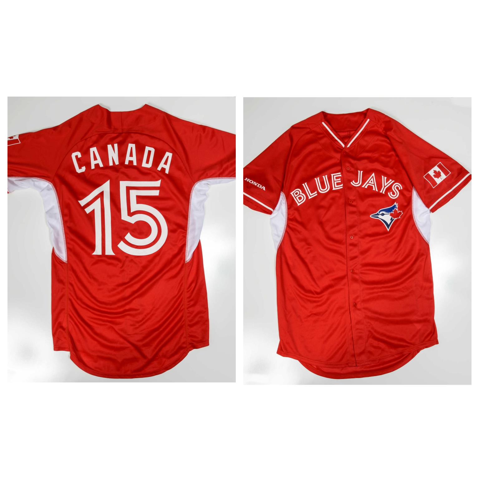 blue jays jersey red