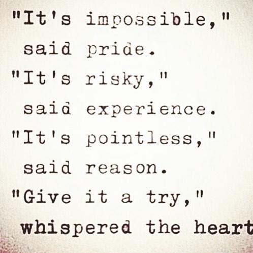 dreamyhumans's tweet image. "Give it a try," whispered the heart. #Mondaymotivation #ddreambigger