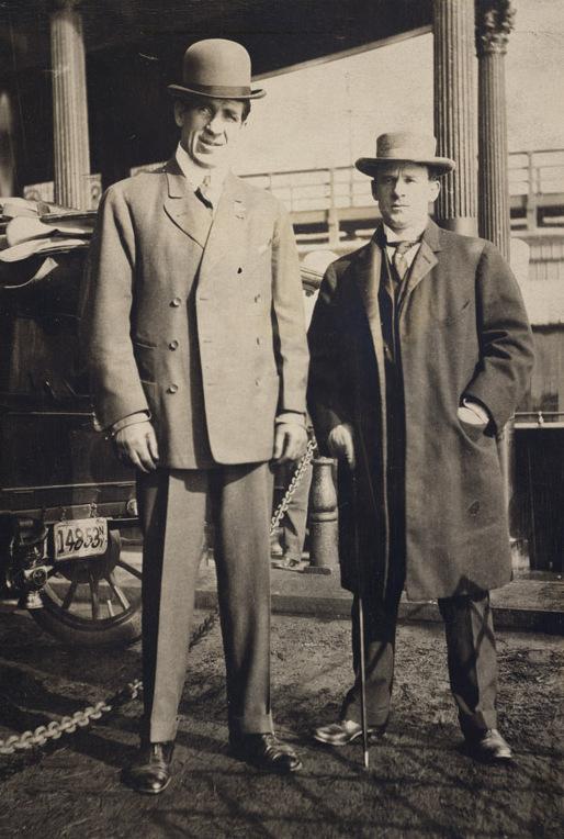 Amazing Historical Photo of John McGraw  with James Gentleman Jim Corbett in 1901 