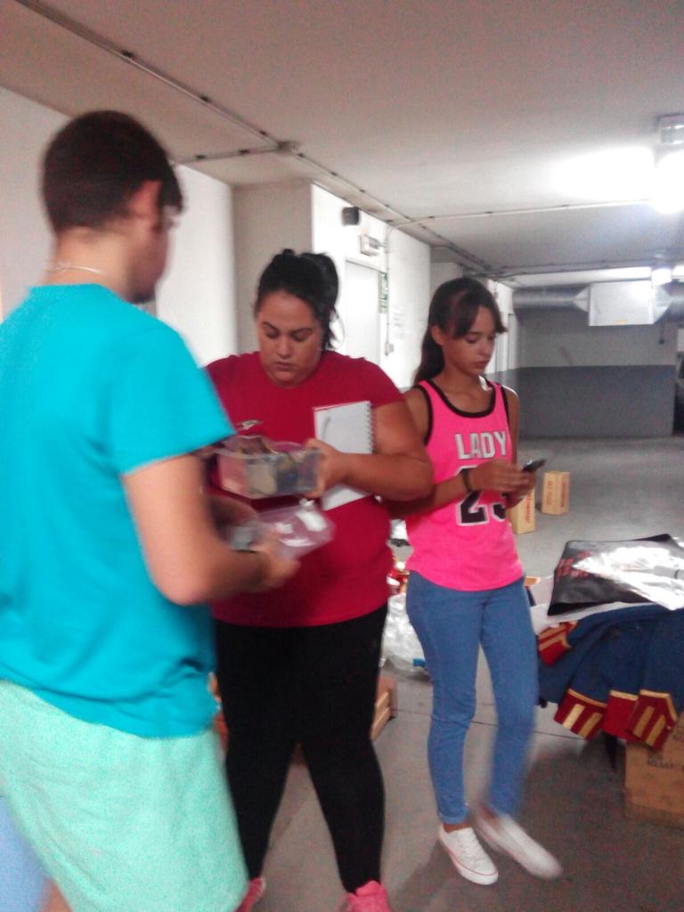 Preparando el material para empezar a funcionar a tope!!!!