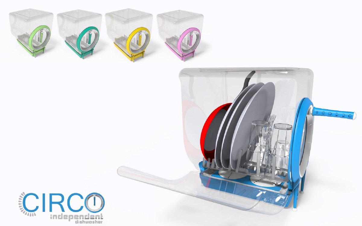 GreenBizWorld's tweet image. Hand-powered Circo Independent dishwasher saves time, space, money and water bit.ly/1Eevae6