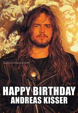 Feliz Aniversário/Happy Birthday Andreas Kisser 