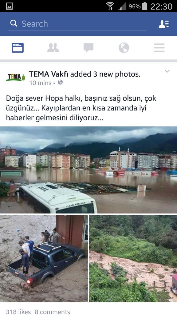 #TEMA -TEMAFoundation, #Turkwy: #Hopa, #Artvin, #Turkey.