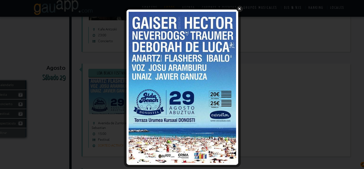 #udabeach2015 is coming! Sorteamos 4 entradas para que no faltes a esta gran cita del <a href="/UdaBeachFest/">Uda Beach Festival</a>! RT&amp;FOLLOW!