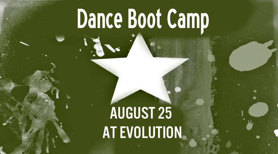 EvolutionAA's tweet photo. Dance Boot Camp is TOMORROW at 4pm!!! Don't miss out! http://t.co/X8G9iN5Sty