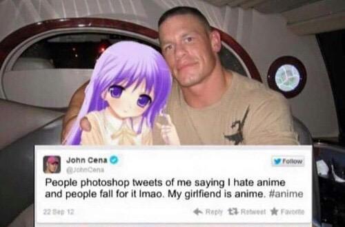 Featured image of post John Cena Anime Tweet The series which features john cena in the lead was announced by hbo max in september 2020 and explores the origin story of the popular comic book character a the news articles tweets and blog posts do not represent imdb s opinions nor can we guarantee that the reporting therein is completely factual