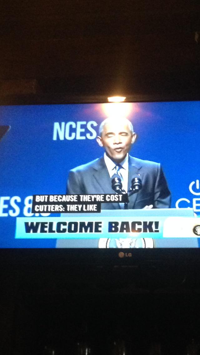 RJRHQ's tweet photo. nice job @xtop you got potus to promote your comic #weareboom http://t.co/vU8sYnKIOS