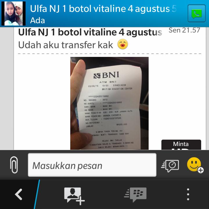 AhlinyaMasker's tweet photo. Yang udah order aja repeat order terussss 😍😍😍
Vitaline emang best seller 👍 http://t.co/H8JCRRpSTu