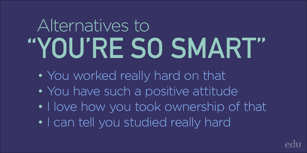 edutopia's tweet photo. Want to encourage intrinsic motivation? Acknowledge  effort vs. praise character. #growthmindset http://t.co/Qr6pY4qkPe