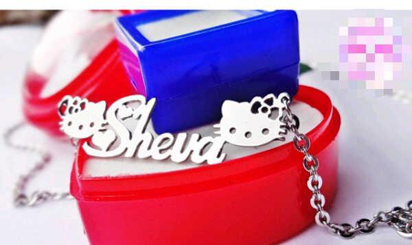 Liontin nama+kalung sesuai pesanan kmu cuma 35rb,bahan stainless anti karat,order 082133033999